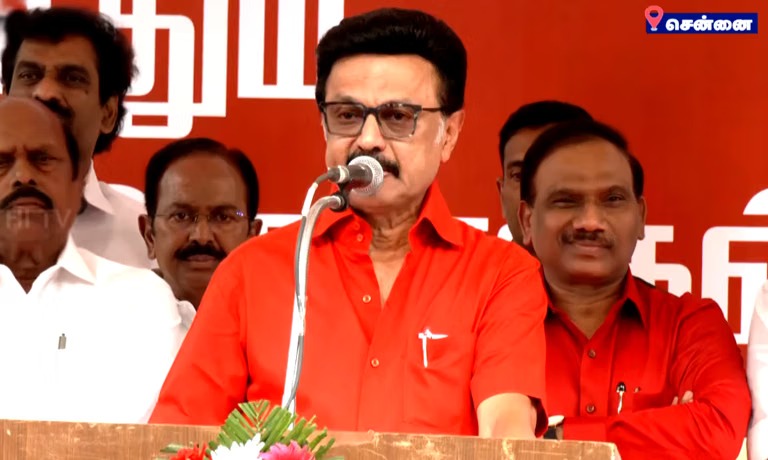 "உழைப்புக்கு பலன் வருகிற 4-ம் தேதி பெறவிருக்கிறோம்" - மே தின விழாவில் முதல்வர் மு.க.ஸ்டாலின் உரை