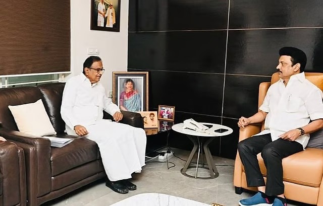 திமுக - காங்கிரஸ் கூட்டணி: இழுபறிக்கு இடையே முதல்வர் ஸ்டாலினுடன் ப. சிதம்பரம் சந்திப்பு!