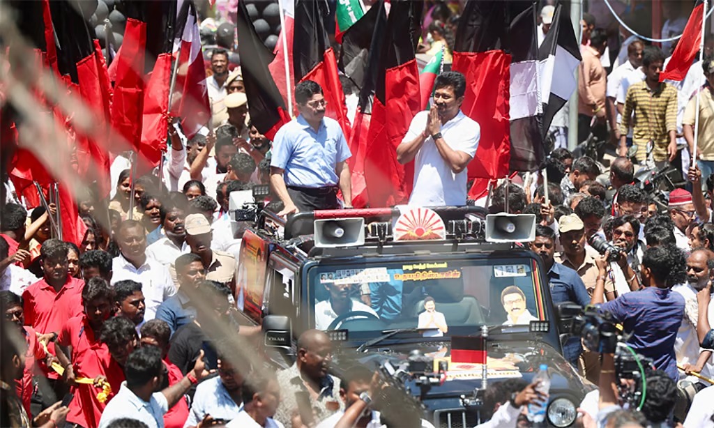 "சென்னை எப்போதுமே திமுக-வின் கோட்டைதான்": தேர்தல் பரப்புரையில் உதயநிதி ஸ்டாலின் அதிரடி