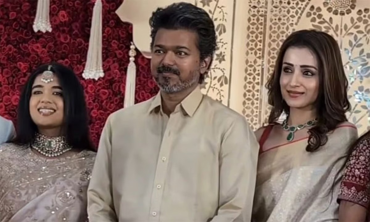 ஒரே காரில் வந்த விஜய் - த்ரிஷா: ஏ.ஜி.எஸ் வீட்டுத் திருமண விழாவில் அரங்கேறிய பரபரப்பு!