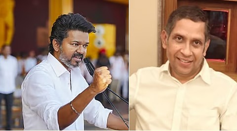 த.வெ.க. தலைவர் விஜய் உடன் காங்கிரஸ் நிர்வாகி பிரவீன் சக்கரவர்த்தி சந்திப்பு: தமிழக அரசியலில் பரபரப்பு!