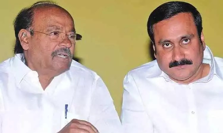 பாமக நிறுவனர் ராமதாஸ் மருத்துவமனையில் அனுமதி... நேரில் சென்ற அன்புமணி...!