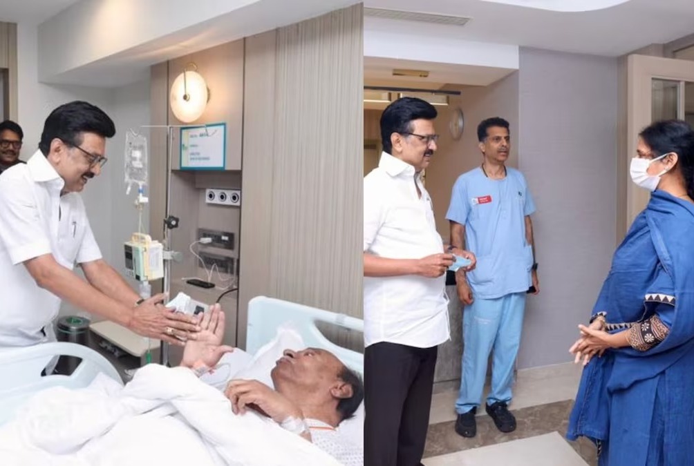 மருத்துவமனையில் சிகிச்சை பெறும் ராமதாஸ், வைகோ: முதலமைச்சர் மு.க.ஸ்டாலின் நேரில் சந்தித்து நலம் விசாரிப்பு!