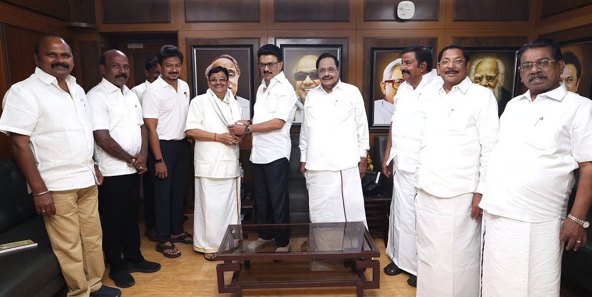 தி.மு.க.வில் இணைந்த முன்னாள் எம்.பி. மைத்ரேயனுக்குக் கட்சிப் பதவி!