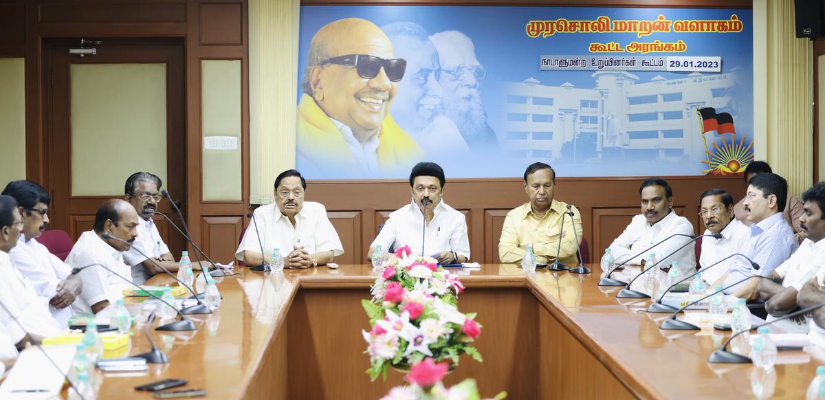 நாடாளுமன்ற மழைக்கால கூட்டத் தொடர்: ஸ்டாலின் தலைமையில் திமுக எம்.பி.க்கள் அவசர ஆலோசனை