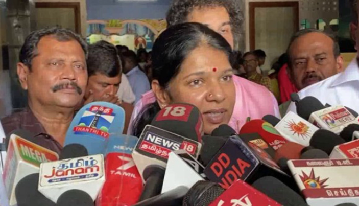 “விளாத்திகுளம் எம்எல்ஏ கைது ஜனநாயக விரோதம்”... தவெக அரசுக்கு கனிமொழி கடும் கண்டனம்