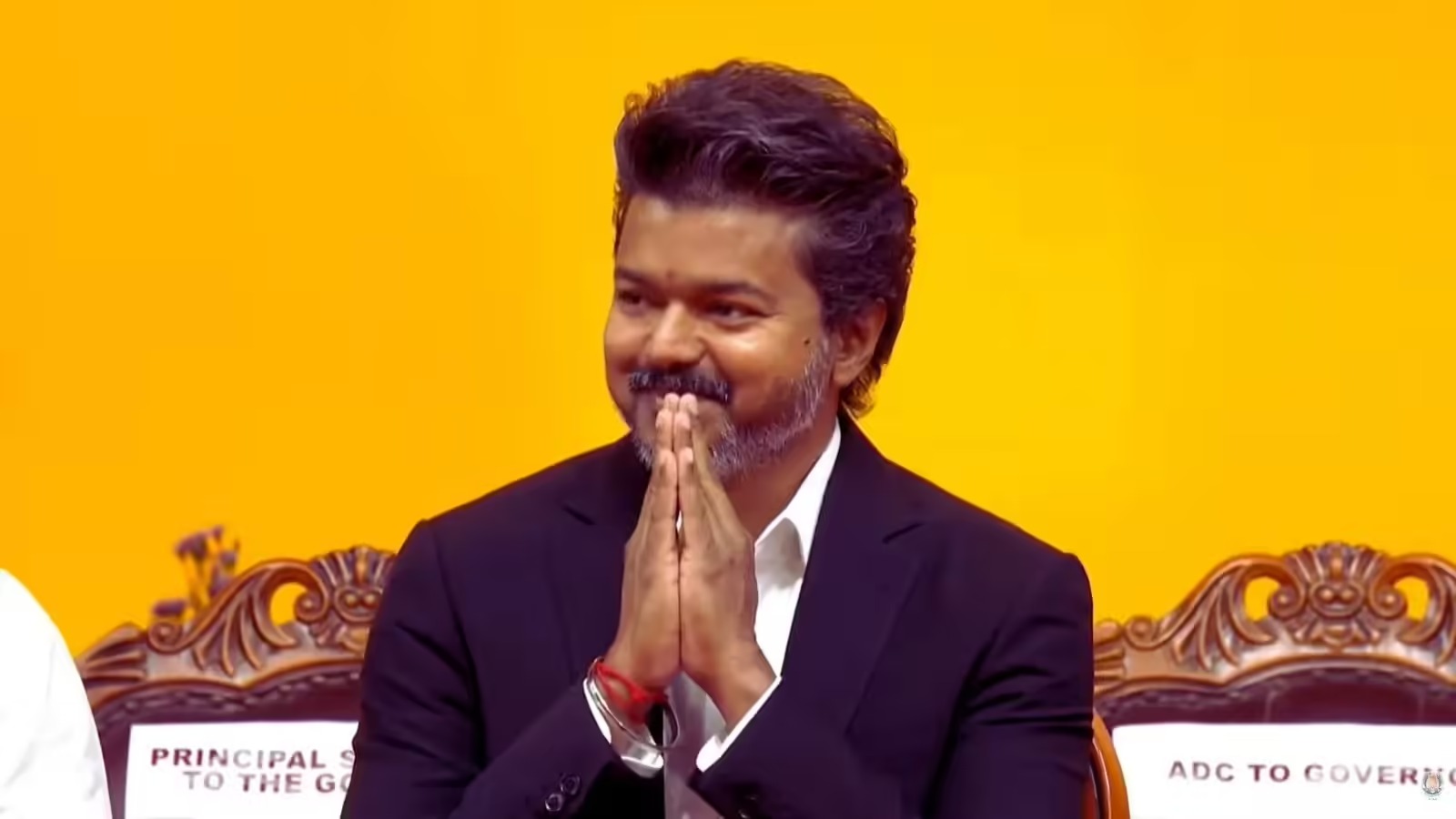 பிறந்தநாள் வாழ்த்து தெரிவித்தவர்களுக்கு நன்றி: முதல்-அமைச்சர் விஜய் அறிக்கை!