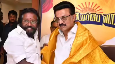 "திமுக கூட்டணியில் 2026 தேர்தலில் போட்டியிடுவேன்": முதலமைச்சர் மு.க. ஸ்டாலினை சந்தித்த பின் நடிகர் கருணாஸ் பேட்டி!