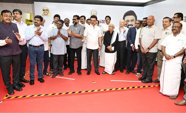 கோட்டூர்புரத்தில் “சென்னை இதழியல் கல்வி நிறுவனம்” – முதல்வர் ஸ்டாலின் திறந்து வைத்தார்