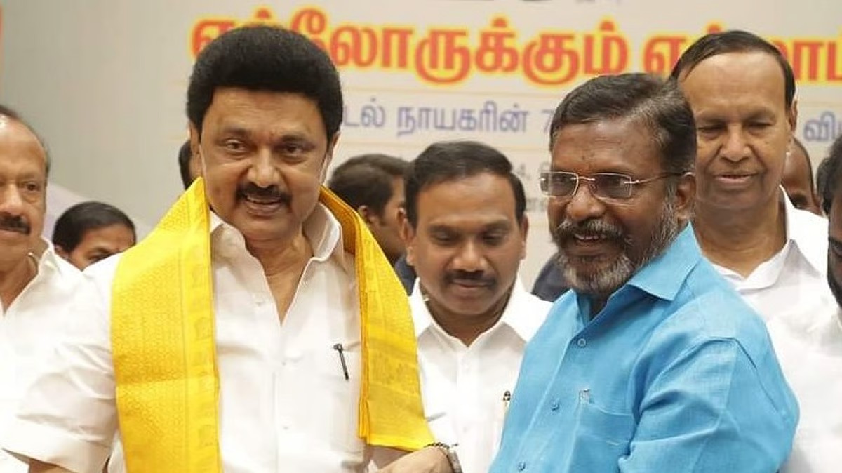 “நாங்கள் கேட்ட தொகுதிகளைத் தர திமுக முன்வந்துள்ளது”: தொகுதிப் பங்கீட்டில் சுமூக முடிவு - திருமாவளவன் மகிழ்ச்சி!