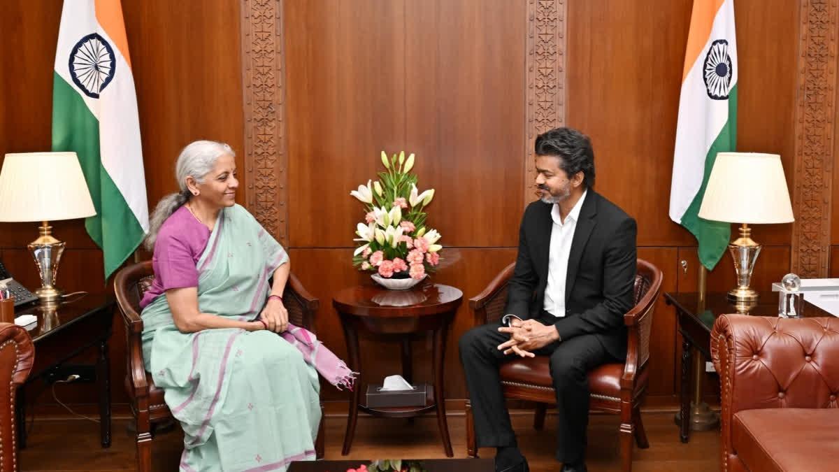 ஓசூர், கோவை, மதுரை மெட்ரோவுக்கு மத்திய உதவி கோரி நிர்மலா சீதாராமனை சந்தித்த விஜய்