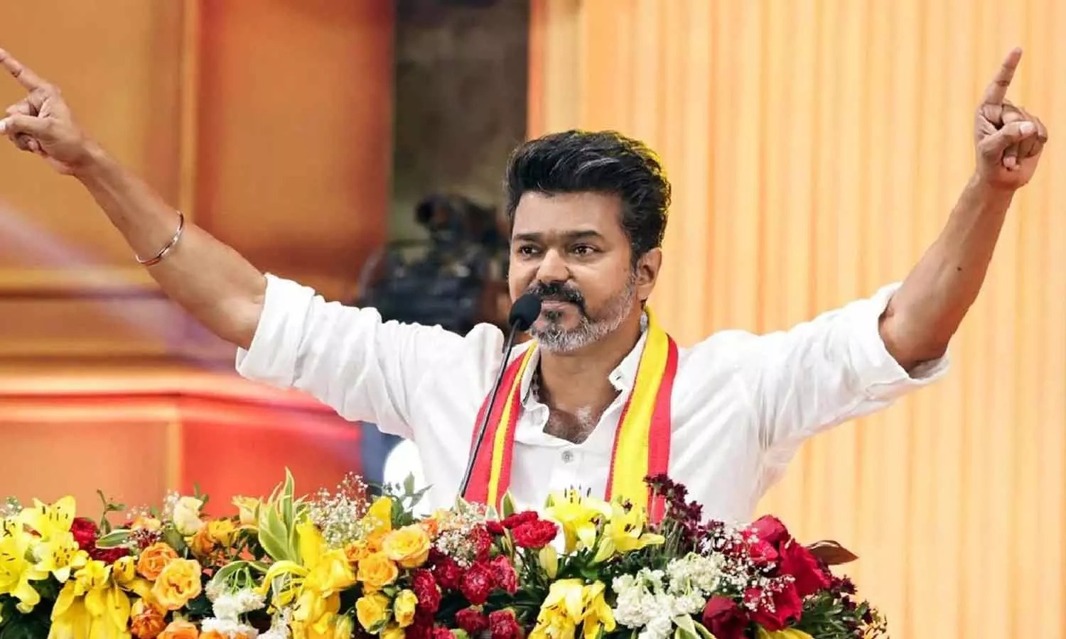 "திமுக ஆட்சியாளர்களை மக்கள் வீட்டுக்கு அனுப்பப்போவது உறுதி" - தவெக தலைவர் விஜய் ஆவேசம்!