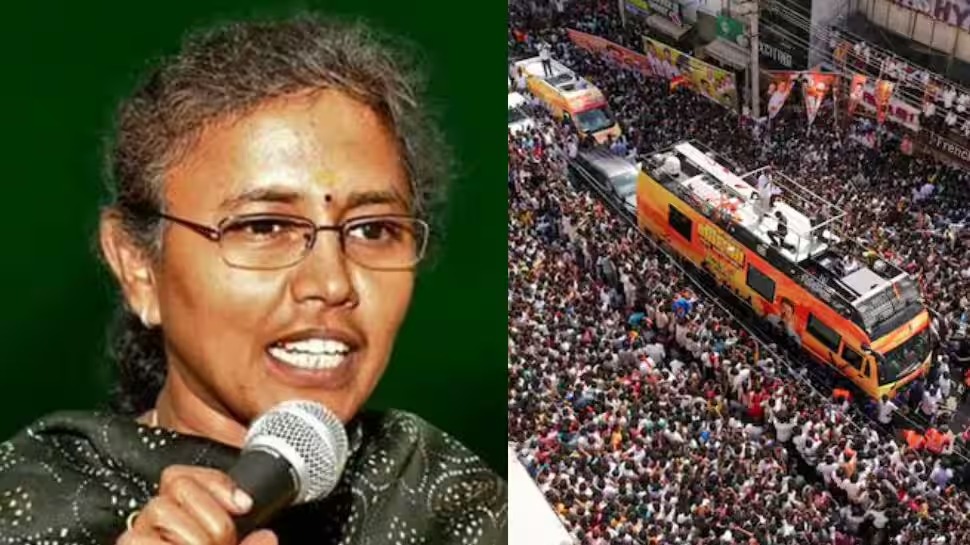 கரூர் விபத்து: வீடியோ ஆதாரங்களுடன் ஐ.ஏ.எஸ். அமுதா, ஏடிஜிபி டேவிட்சன் விளக்கமளிப்பு!